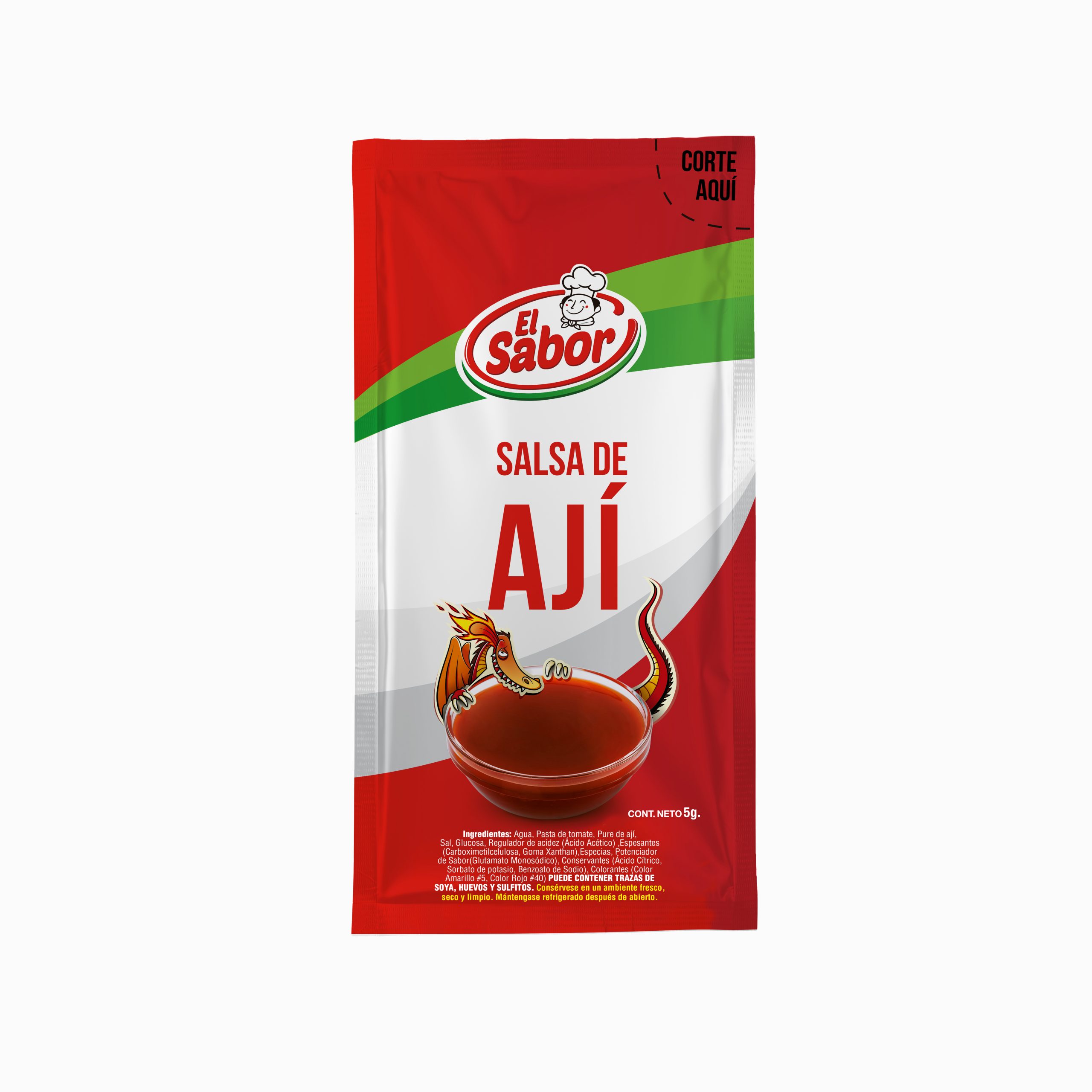 Salsa de Ají en sachet