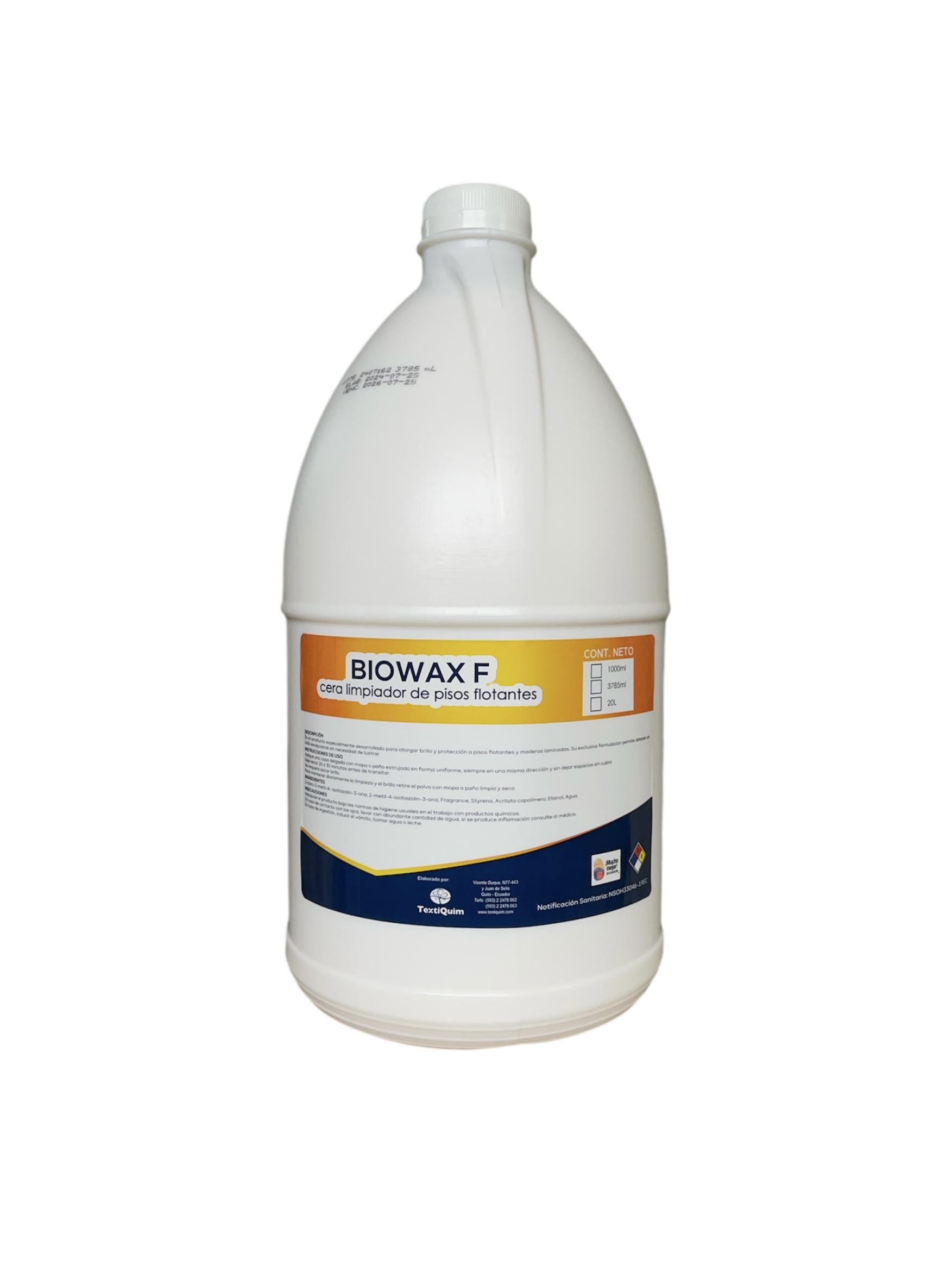 Cera para pisos Biowax F